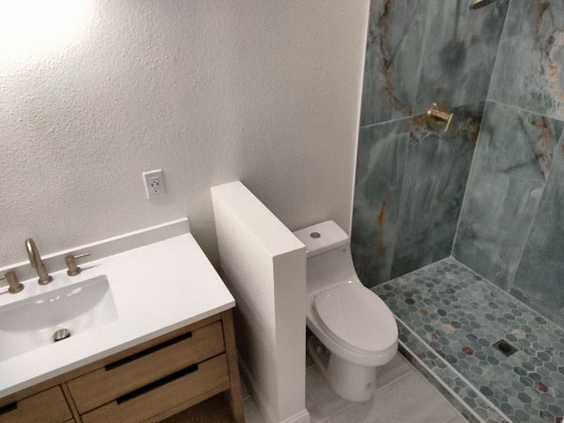 Hall bathroom