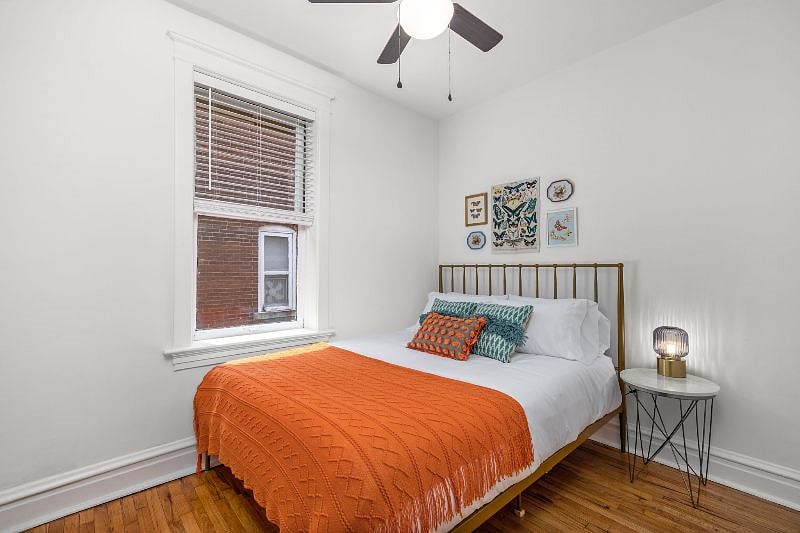 Each Room has a memory foam queen sized bed