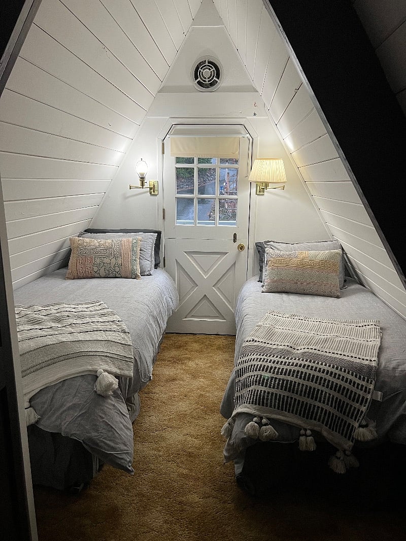 Twin Beds in the loft.