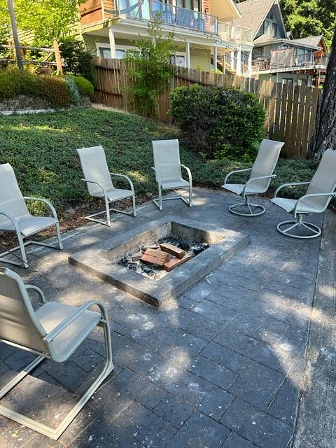 Evening fire?
