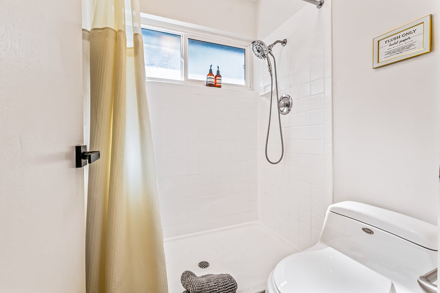 Three bathrooms to choose from!