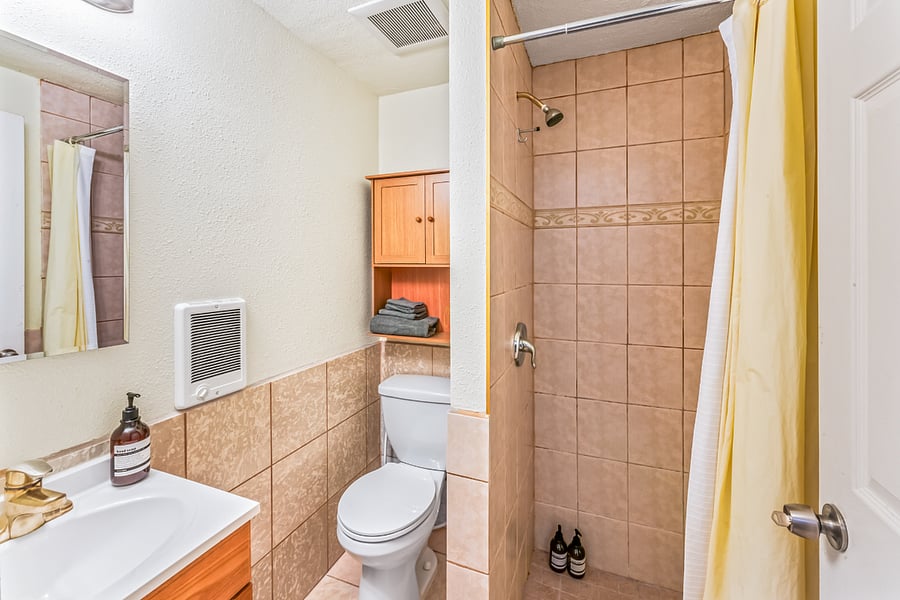 Three bathrooms to choose from!