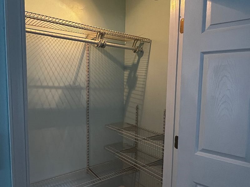 the closet