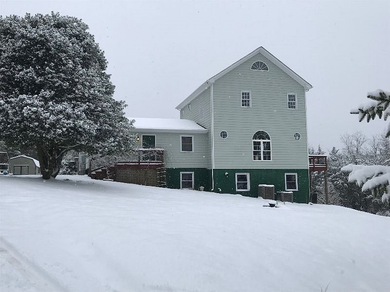 view from the bottom of driveway