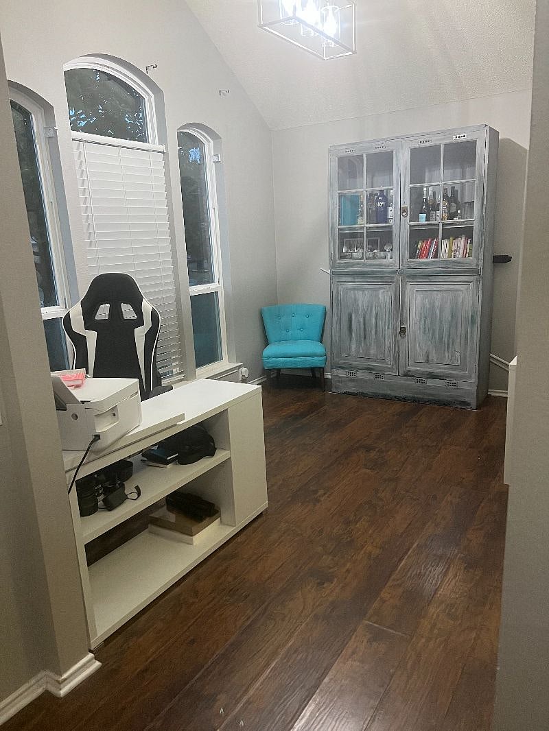 Just got new windows and blinds are ordered.