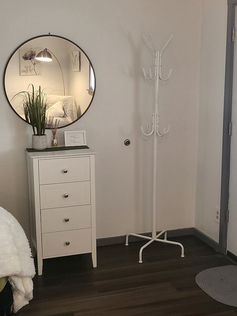 Coat rack at the ready.