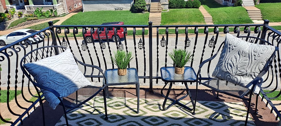 Balcony off Master bedroom