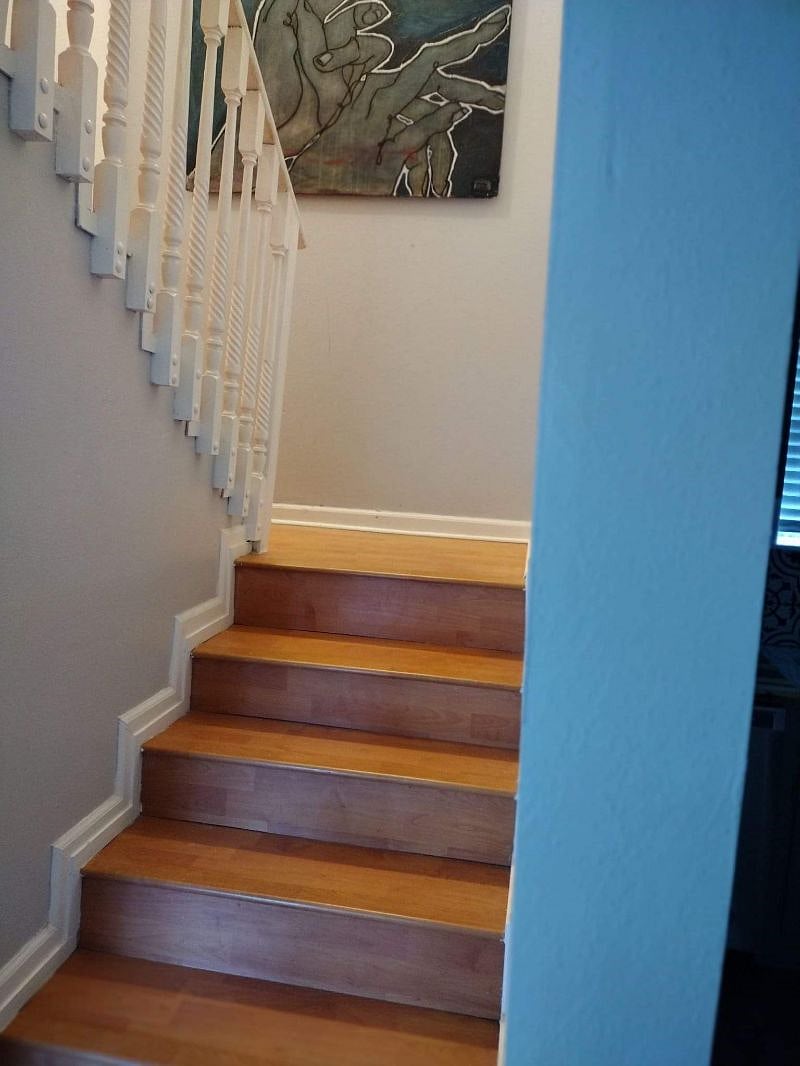 Let's go upstairs