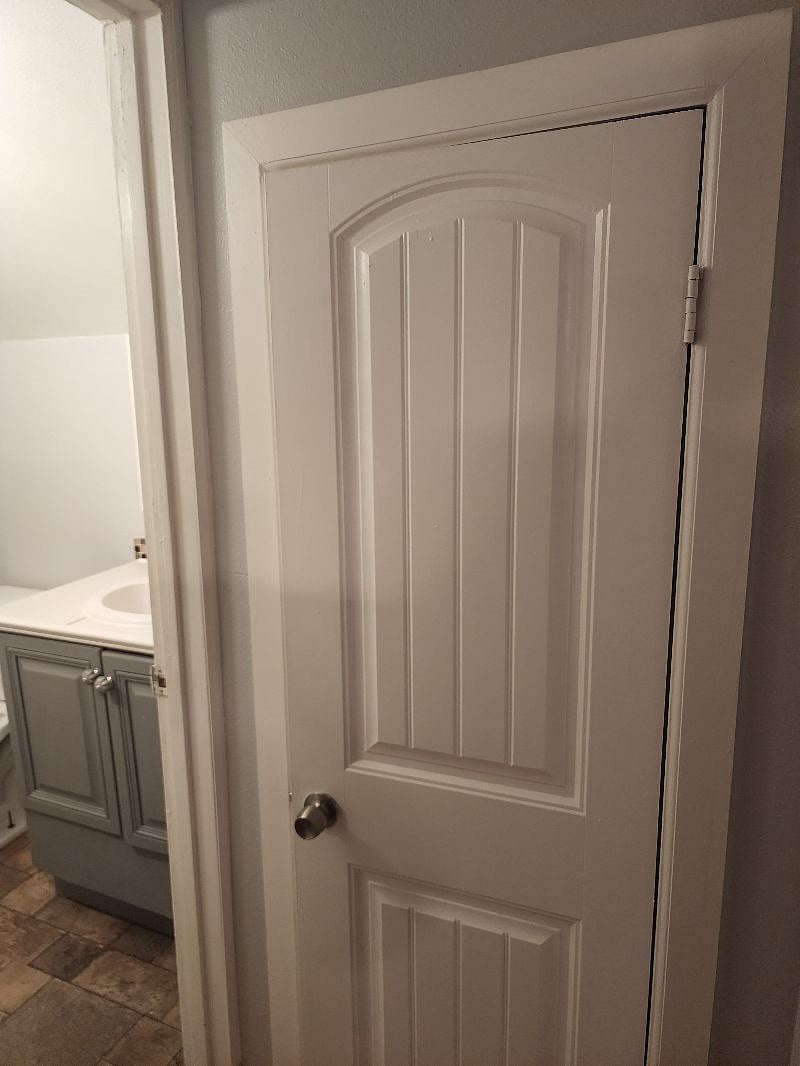 Closet in hall for 2nd bedroom