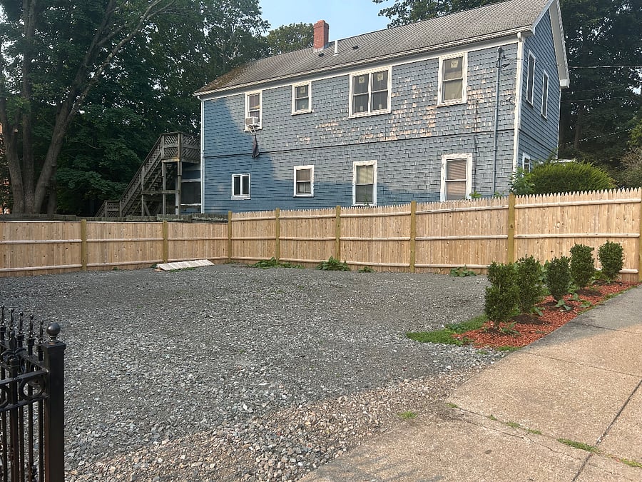 Private off street parking