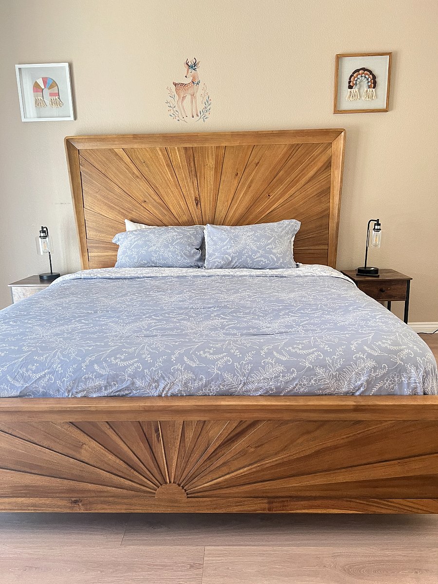 Primary Bed Room with King size bed
