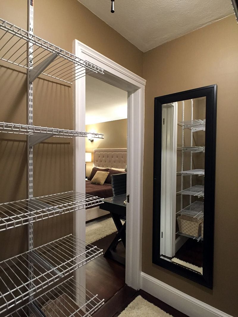 Huge walk in closet