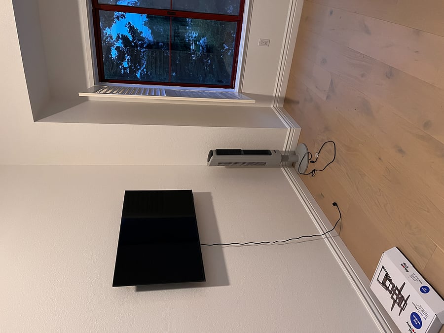 TV in bedroom