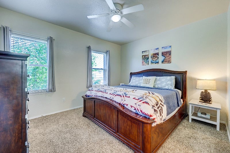 Comfy King Bed