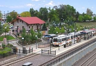 Light Rail in Downtown Littleton