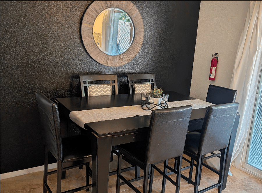Dining Area - Gather around the dining table for meals, remote work, game nights, or planning your next Arizona adventure.