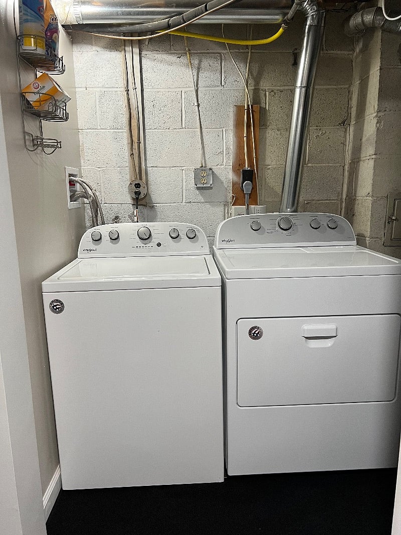 Washer and Dryer - Shared Space 