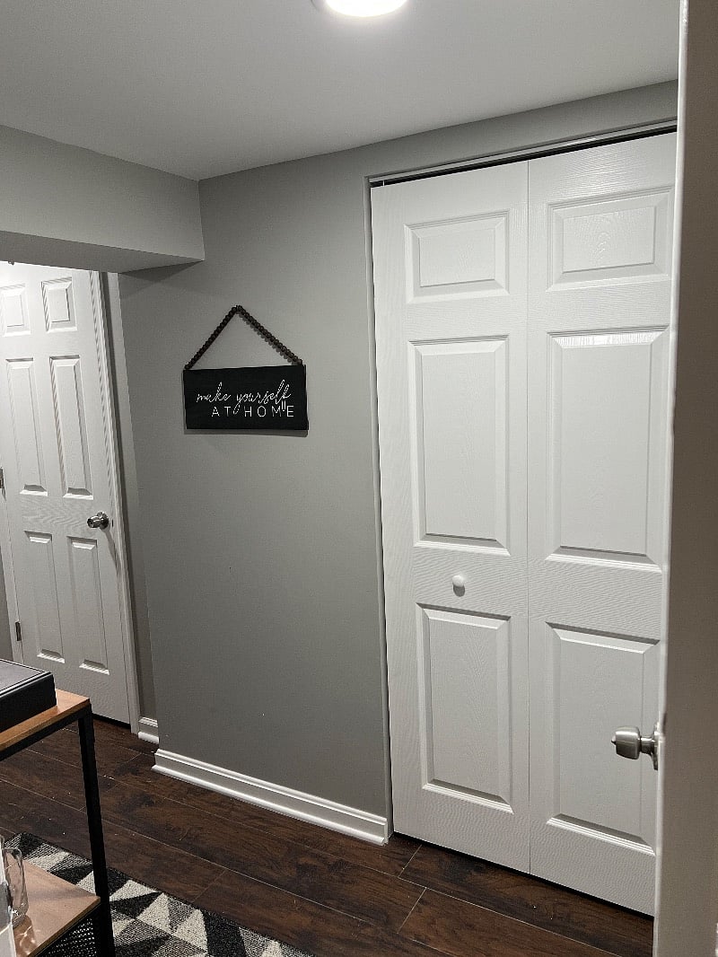 Hall Way to Bathroom and Laundry - Private Space