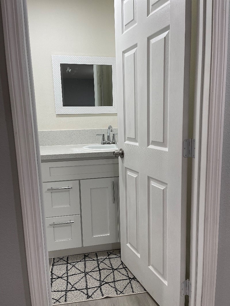 New sink