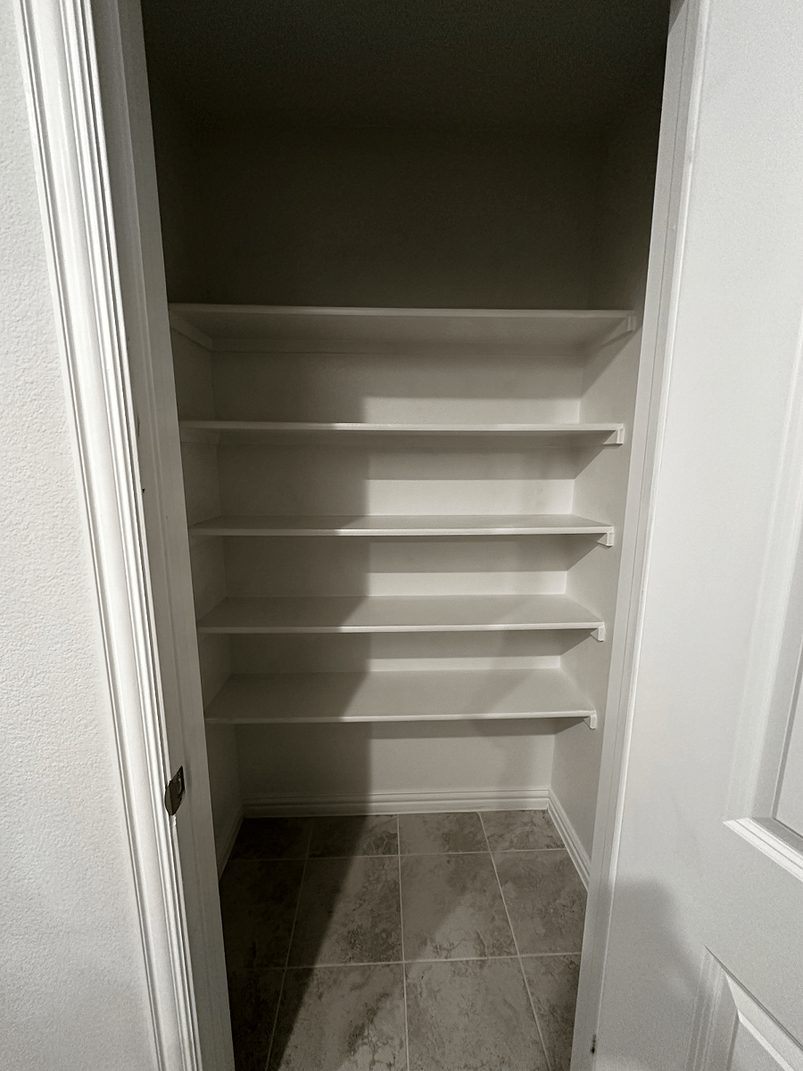 Master Linen Closet