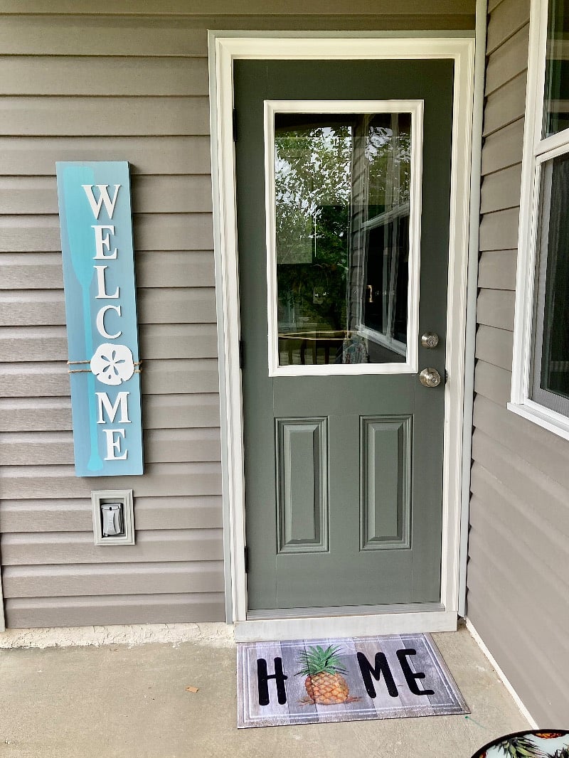 Back door entrance