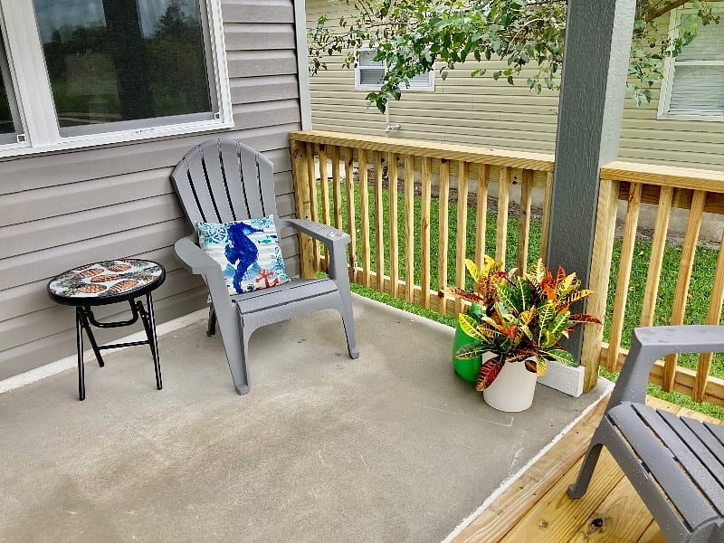 Back deck