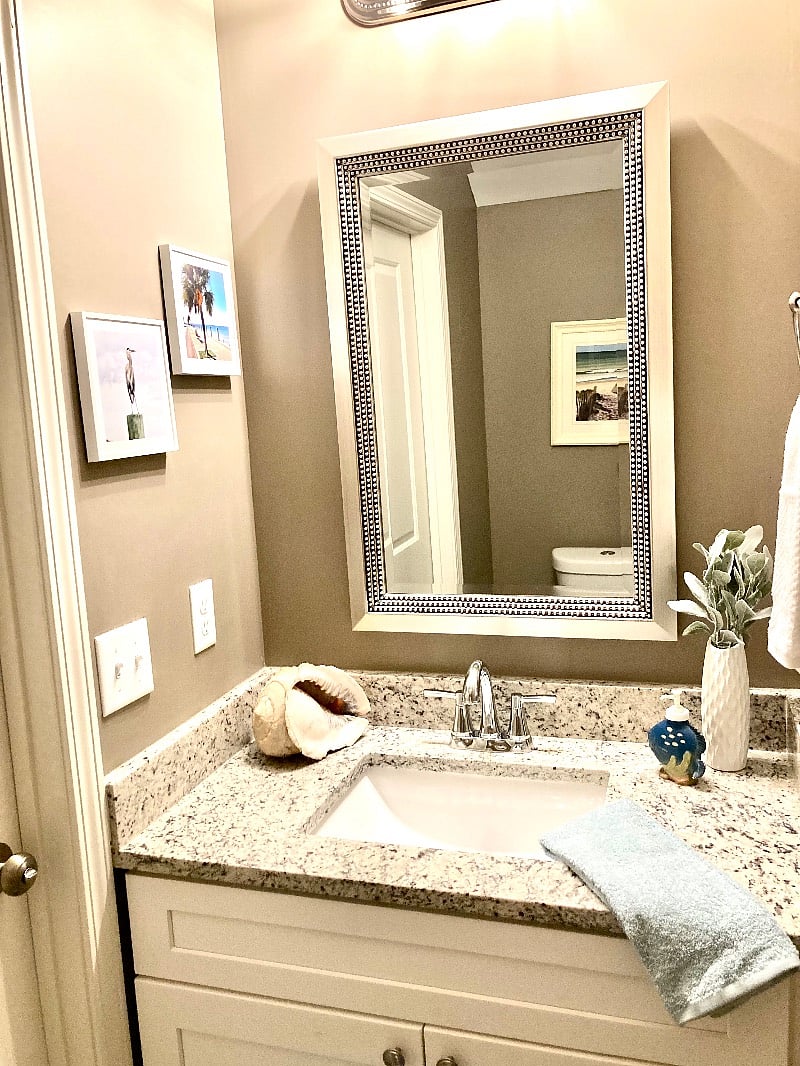Main floor powder room