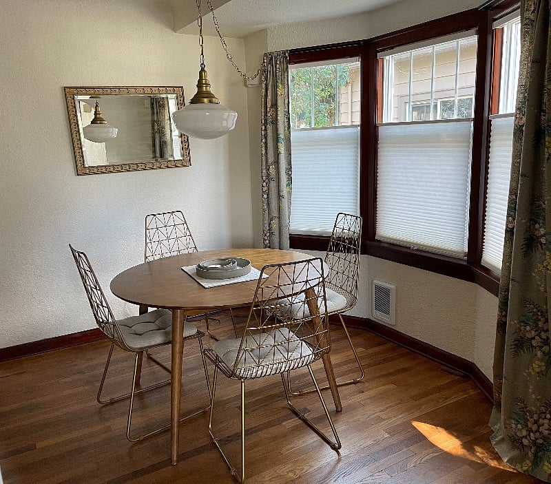 Dining Room, view from living room