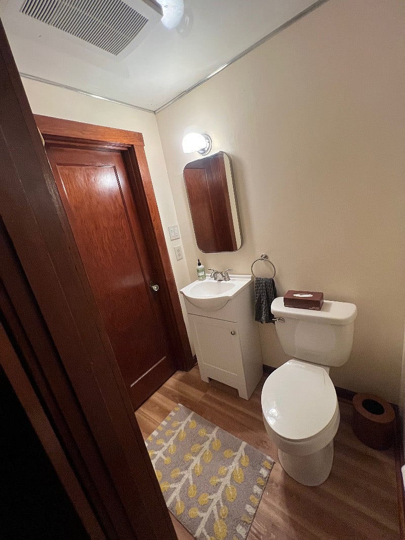 Master Bedroom half bath