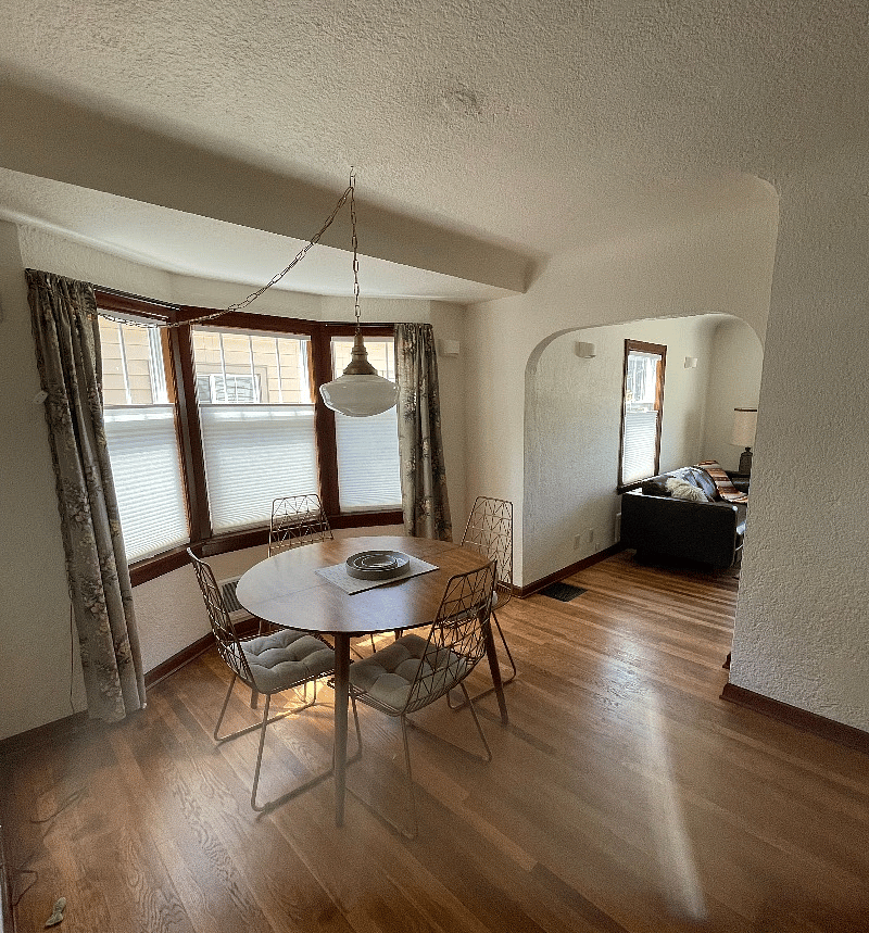 Dining Room, view from kitchen