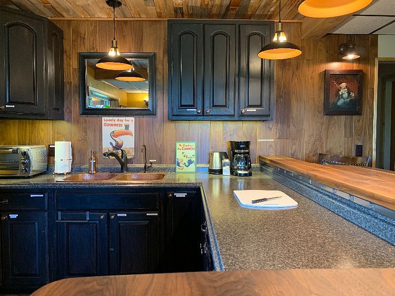 Pub/Kitchen counter and sink