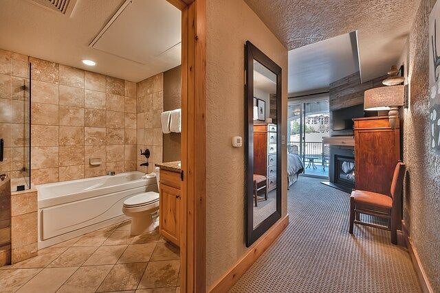 Huge master bathroom