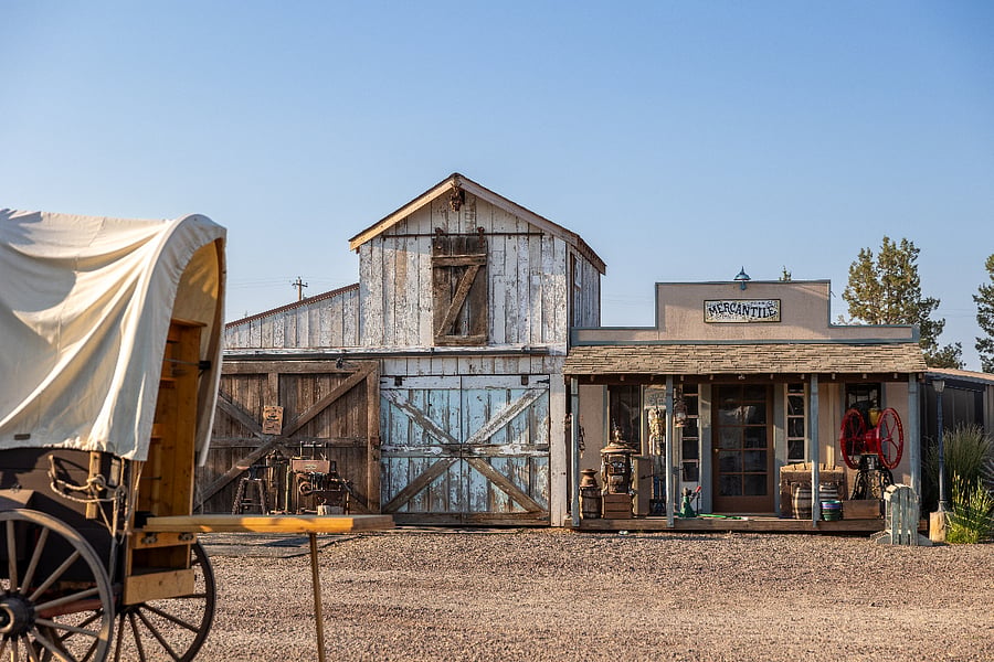Old West Town adjacent to the Bunkhouse