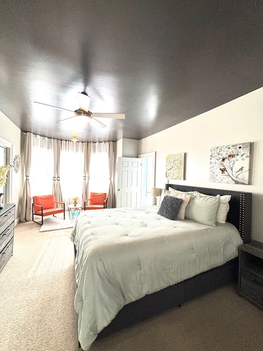 Master bedroom with on suite