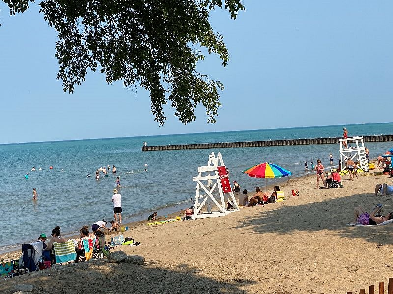 Evanston has 5 public beaches, Beach Passes provided for Guests. Swimming, Sun Bathing, Boating, Enjoying a tranquil sunrise or moonrise. Nothing is quite like the Lake Michigan beach.