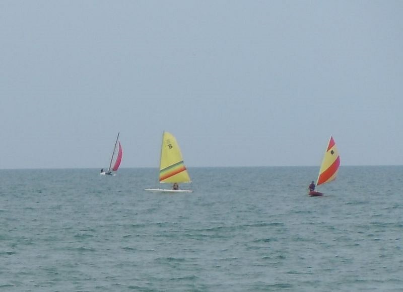 NU offers classes in sailing and windsurfing.
