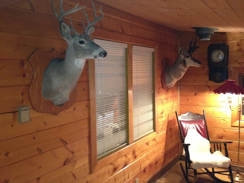 The entrance from the front door in the foyer
