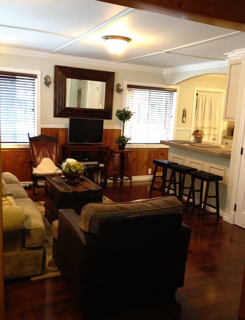 Living room from the foye