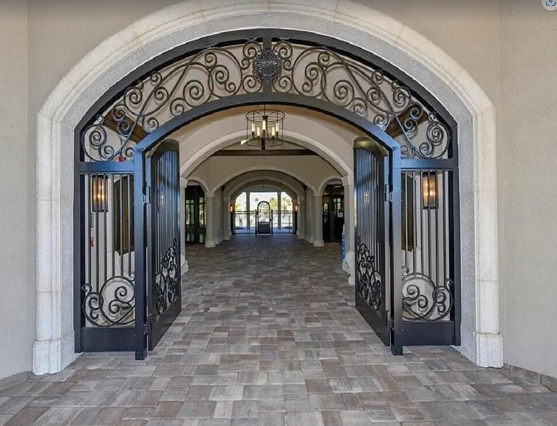 Clubhouse entrance