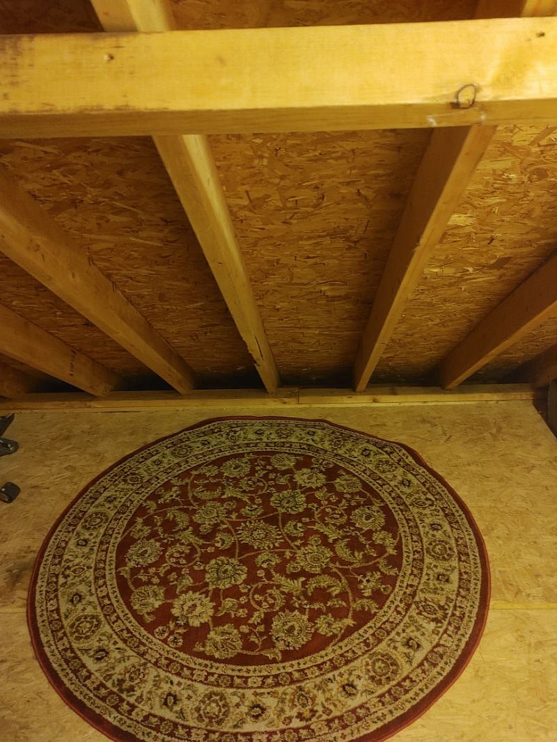 Your Private Attic Storage in Master Bedroom
