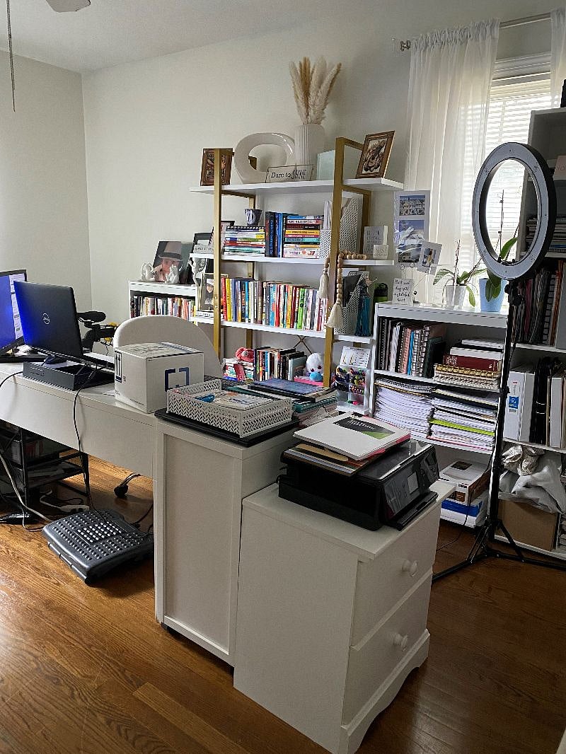 Home Office. I work from home. 
