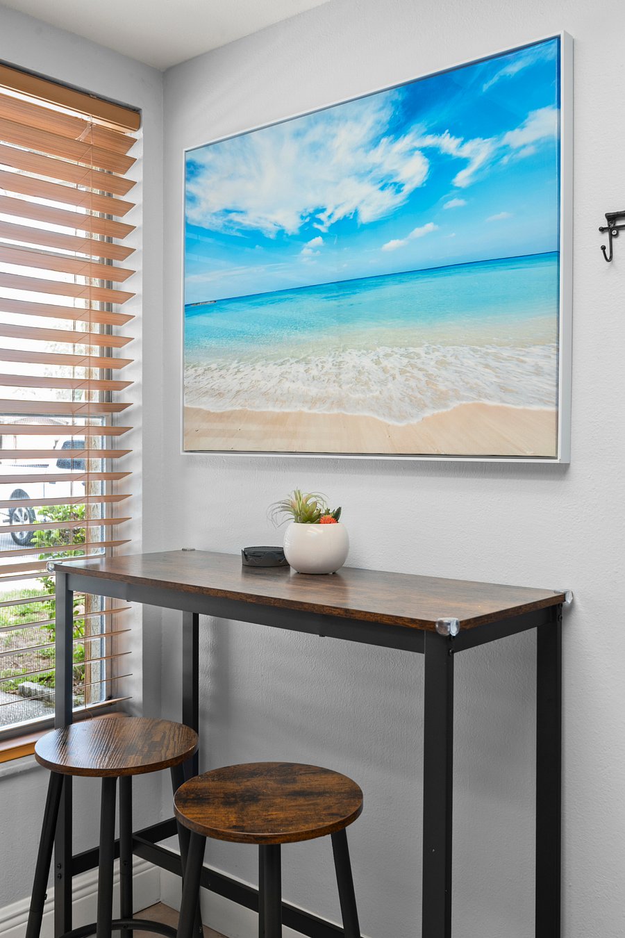 Breakfast Nook with a view.
