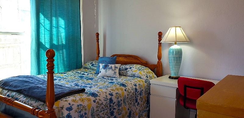 Your bedroom!