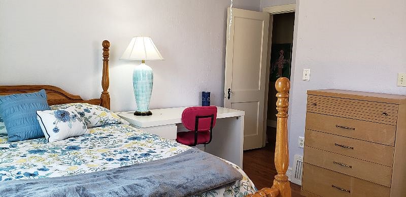Your bedroom!