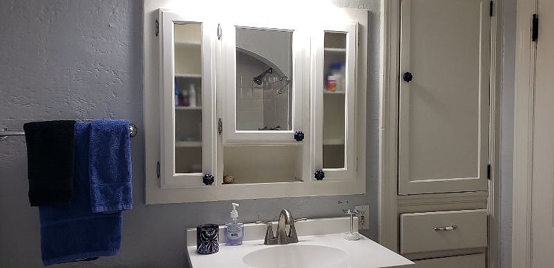 Shared bathroom.