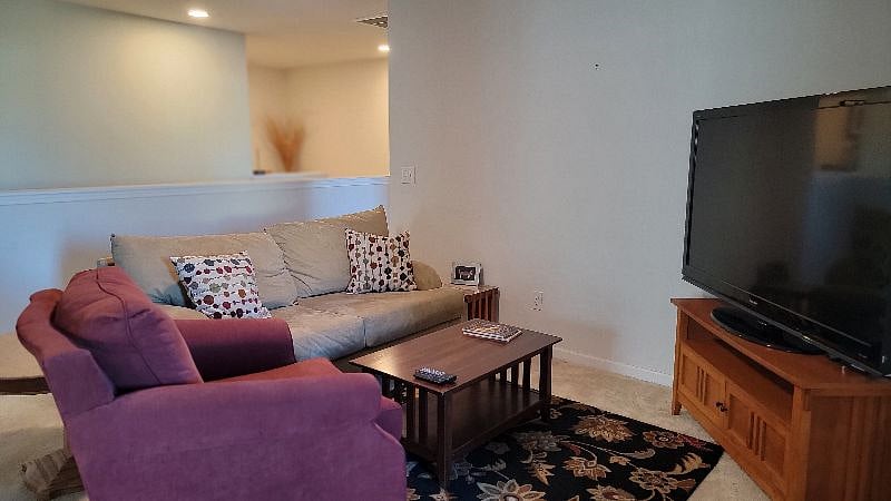 55" TV in Loft