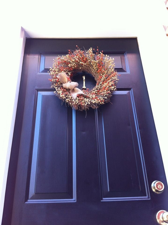 Your front door.In