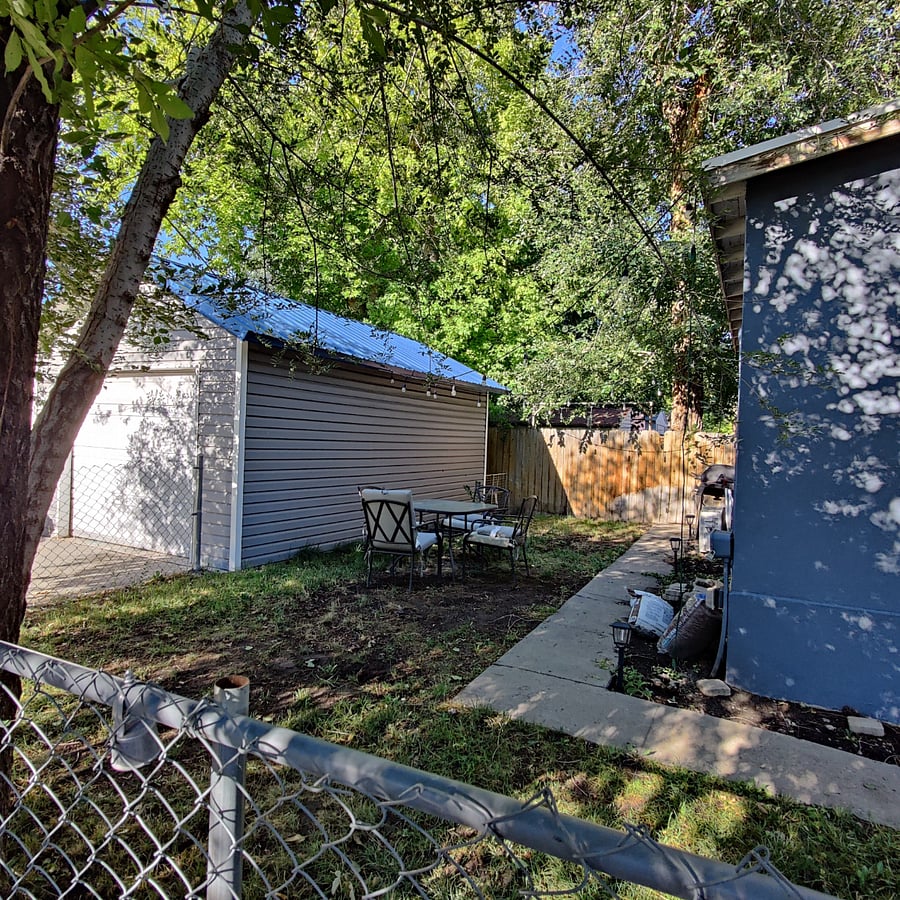Fenced in yard available for use