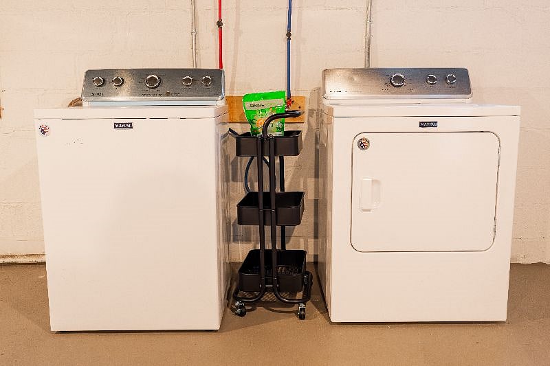 Commercial grade washer and dryer