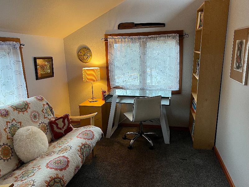 2nd upstairs bedroom sitting/office room.